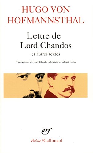 Download Lettre de Lord Chandos et autres textes sur la poésie