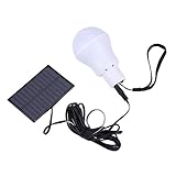 【Solar powered】 Das Solarmodul wird die Sonne erhalten, um sich tagsüber aufzuladen, und Sie müssen den Schalter einschalten, damit die Lampe funktioniert