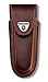 Produktbild Victorinox Leder-Etui für Taschenmesser (Klettverschluss, Gürtelschlaufe, Geblockt, Braun, 3cm x 12.2cm) braun
