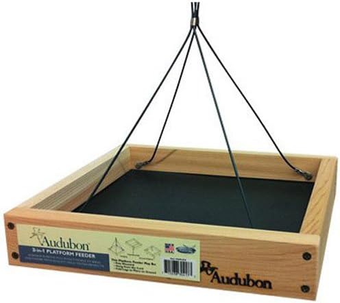 WoodlinkNAPLAT2 Audubon 3 In 1 Platform Feeder