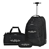 Hochwertiges Trolley System mit leichten Aluminium Trolley Gestänge( voll versenkbar ) - Trolleystange rastet vollständig in die Griffwanne ein