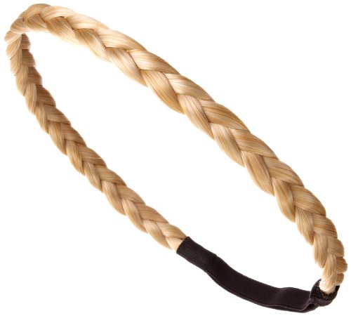 Love Hair Extensions Medium Braid Band Sunlight Blonde/Pure Blonde
