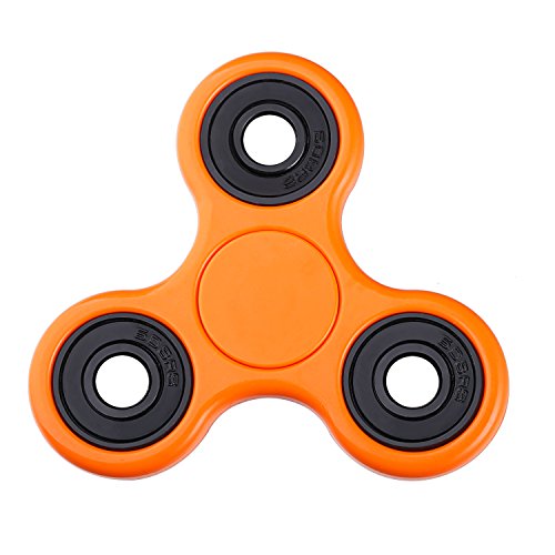 wenseny Hands Fidget Spinner Toy Ceramic Stress Reducer - Perfect For ADD, ADHD, Anxiety, and Autism Orange wenseny Hands Fidget Spinner Toy Ceramic Stress Reducer - Perfect For ADD, ADHD, Anxiety, and Autism Orange
