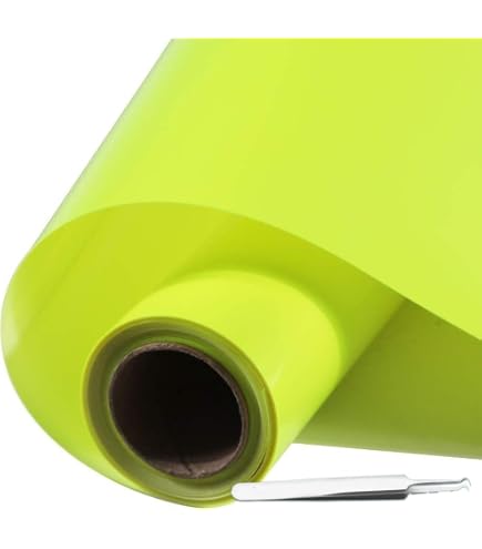 SISER Easyweed HTV Vinile Termoadesivo Per Tessuti – 12 Fogli 30x30cm (7 Colori Base) – Per Magliette, Tote Bag, Personalizzazioni Con Cricut E Silhouette