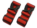 Correas robusto y duraderas para varias aplicaciones: 1. Las correas de equipaje son perfectas para empacar ropa de cama enrollada u otras cosas cuando acampan o viajan. 2. También se pueden utilizar para mantener unidos los equipos de trabajo.