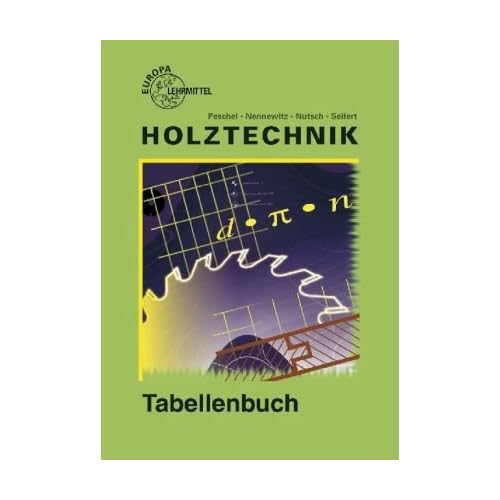 [PDF] Tabellenbuch Holztechnik: Tabellen - Formeln - Regeln - Bestimmungen KOSTENLOS DOWNLOAD