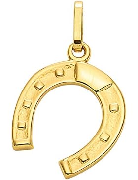 Hufeisen Anhänger, Kettenanhänger aus 333 Gold 8 Karat