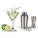Produktbild Martini Cocktail Set Shacker Mixer + Messbecher + 6 Gläser Geschenk Bar 8 Teilig