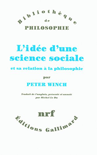Download L'idée d'une science sociale et sa relation à la philosophie Download L'idée d'une science sociale et sa relation à la philosophie