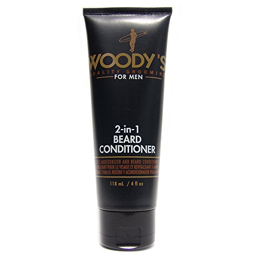 Woody's Quality Grooming for Men 2 in 1 Beard Conditioner 4 oz by Woody's