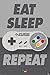 Produktbild Nintendo 'Eat Sleep SNES Wiederholen' Maxi Poster, 61 x 91.5 cm Mehrfarbig