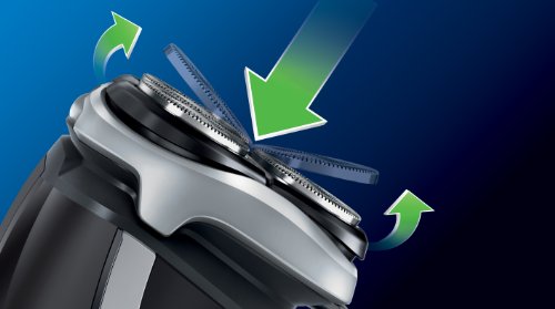 Philips Shaver 3000 PowerTouch PT727 - Men's shavers (Foil, Black, Battery, Lithium-Ion (Li-Ion), 3 min, Wired/Wireless) - Image 6