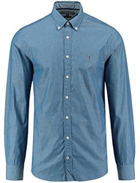 Tommy Hilfiger Herren Hemd New York Fit Langarm
