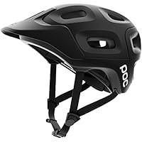 POC Trabec Cascos Enduro, Unisex Adulto, Negro Mate, M-L