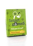 Incluye Instrucciones, 10 tarjetas de pruebas, 1 tarjeta de felicitación, 1 mensaje encriptado, 1 celofán rojo, 13 letras adhesivas y 20 adhesivos Smarty