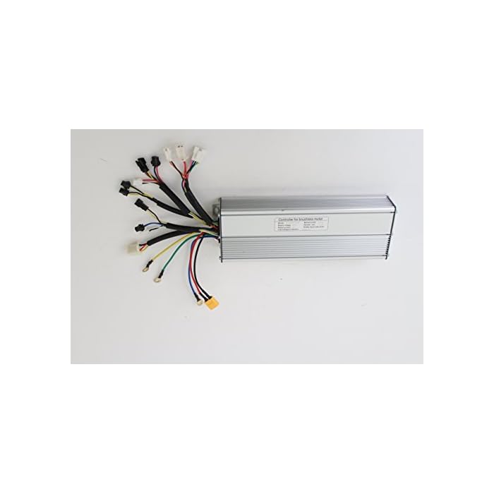 Buy HalloMotor Silver 48V 1000W 30A Brushless DC Sine Wave Controller