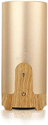 CCCREM Car Humidifier Aromatherapy Essential Oil Diffuser 50ml USB Mini Silent Ultrasonic Sprayer Cup Holder Design Car Charger Portable , Gold