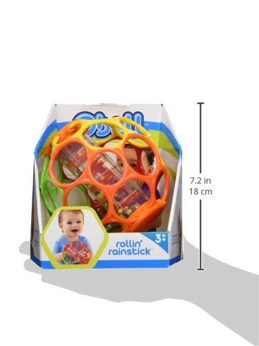 Oball Rollin’ Rainstick 81030, 15 cm, bunt - 4