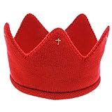 Typ:Kopfbedeckung jkbhk erschwingliche 1pc Baby crown Headband Girls Crochet hair accessoires Kinder Haarbänder Soft Headwear Haarband(None 2)