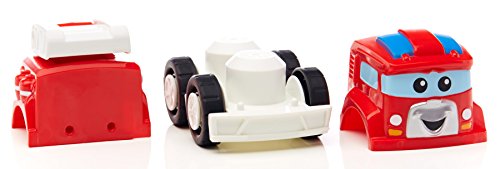 Mattel Mega Bloks First Builders CXN73 Fast Tracks Buildables - Rettungstruppe