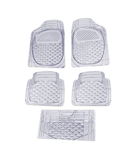 A&A Automobile SET OF 5 Premium Transparent White Car Floor Mats for Maruti Suzuki Swift Desire New RS.1299 (57.00% Off) - Amazon