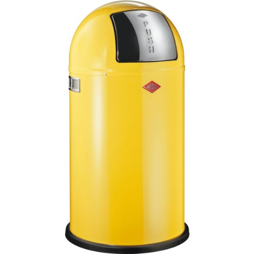 Wesco 175 831-19 Pushboy Abfallsammler, lemon yellow