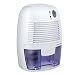 Produktbild Luftentfeuchter, 250 ml/Tag, VicTsing Mini-Luftentfeuchter, kompakt, 500 ml, tragbar, mit 500 ml Wassertank, für Schrank, Schuhschrank, Bücherregal