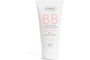 Ziaja BB Creme für normale, trockene und empfindliche Haut Creme, hell, 50 ml