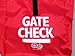 JL Childress Gate Check Travel Bag for Umbrella Strollers (Red)