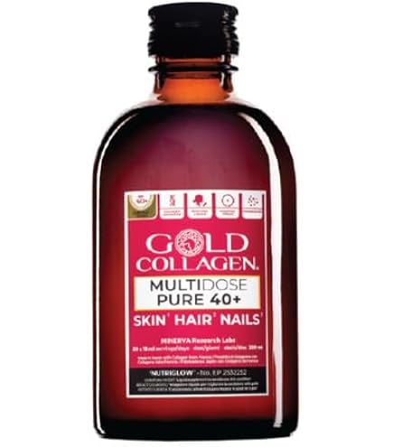 GOLD COLLAGEN Forte Ageless - Anti Wrinkle Collagen Suppleents For Woen & En With Vitain C