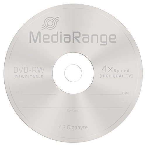 MediaRange MR450 – DVD-RW 4,7GB 4x Speed, wiederbeschreibbar, 10 Stück - 2