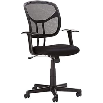 Amazonbasics Mid Back Mesh Chair Black