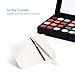 Your Choice NEW High Quality Lady Small Size Easy Carry Stainless Steel Cosmetic Makeup Palette Spatula Pro Best Foundation Palette Makeup Kit(115x75MM)