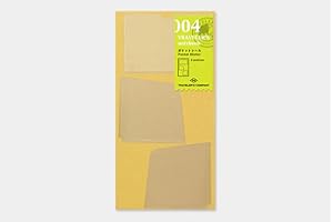 DESIGNPHIL Midori Reise-Notizbuch (Nachfüllpackung 004), Karten-/Notizenhalter