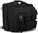 Produktbild Tacvasen 15 Zoll Laptop-Schultertasche für Herren Outdoor Militärrucksack, Kuriertasche schwarz schwarz