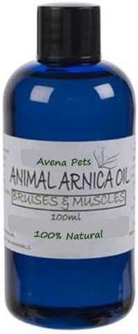 Horse & Pony Natural Arnica (Arnica Montana) Oil 100ml: for bruises, strained joints, muscles, ligaments, tendons & aches