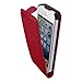 Produktbild Artwizz SeeJacket Leather FLIP+ Schutzhülle für iPhone 5 / 5s / SE - elegantes Etui aus echtem Leder mit komfortablem Magnetverschluss - Case designed in Berlin - rot genarbt - 9656-SJLF-PL-P5-RR