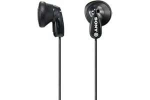 Sony MDR-E9LP In-Ear / In-Ohr Kopfhörer (1,2m Kabel, Neodym-Magnet, für MP3-Player, Walkman, iPod) schwarz