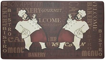 Chef Gear Master Chef Anti-Fatigue Premium Memory Foam Kitchen Chef Mat, 18 x 30"