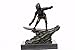 Produktbild Selten Handmade Bronze Skulptur Bronze Statue Original-Milo Schnee Blades Snowblades Boarder Art -EUds-368- Decor Sammler Geschenk