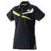 YONEX 20240EX Badminton Damen Poloshirt, Schwarz, M