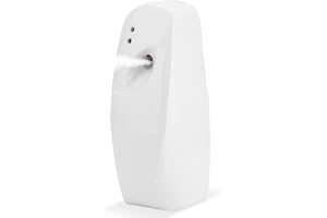 Automatisk luftfräschare spraydispenser aerosol, hem inomhus väggmonterad/fristående justerbar luftfräschare doftspray parfym dispenser för badrum kontor hotell