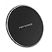 Price comparison product image PICTEK Fast Wireless Charger, [Ultra-Thin] 10W QI Wireless Charging Pad for Samsung Galaxy S9/S9+/S8/S8 Plus/S7/S7 Edge/S6 Edge Plus/Note5, Standard Charge for iPhone X iPhone 8/8 Plus, and other Qi Devices [Warm Breathing Light]