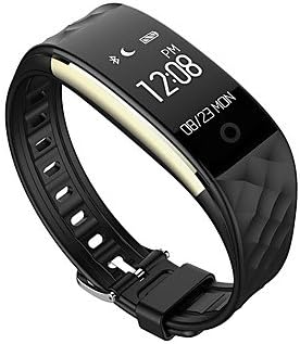 WEIJUNCHEN S21 Smart Watch Activity Tracker Smart Bracelet Ios Android Timer Heart Rate Monitor Water Resistant/Water Proof Calories Burned,One-Size,Black