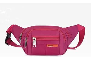 KANGKAI Running Pouch Belt Waist Pack Bag, Adustable Workout Gym Fanny Pack, Bounce Free Jogging Pocket Belt with Large Capacity, Perfect for Running Walking Cycling Outdoor