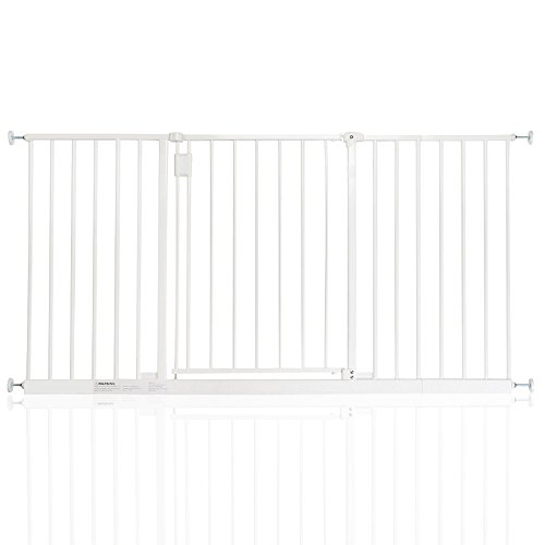 Safetots Extra Wide Hallway Gate White 140cm - 146cm