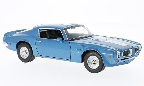 Pontiac Firebird Trans Am 1972 blau 1:24 Welly