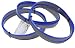 Produktbild 3er SET Bandsägeblatt Bi-Metall M 42 Abmessung 3660x27x0,90 mm 8/12 ZpZ z.B. für Forte, Dais + Partner, FMB, MEBA Sägeband