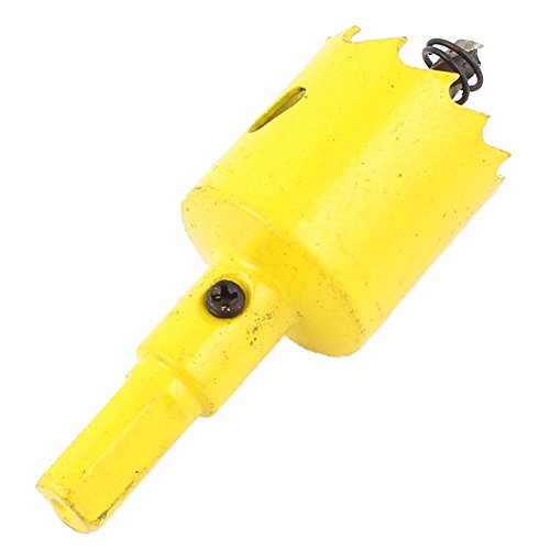 TOOGOO(R) 30mm Bi-Metall M42 Lochsaege Loch Schneider Lochbohrer Bohrer gelb - 2