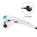 Intelligent Automatic Spray Water Curling Iron LCD Digital Bi-directional Hair Curler Ceramic Professional Magic Wand With Moist Function for Househould Salon Use-White CoFashion